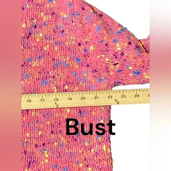 ❄️ Pink Speckled Knit Sweater ❄️ - Picture 8 of 8